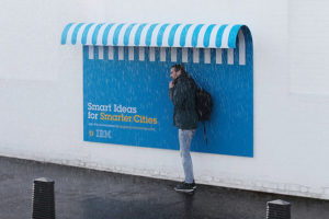 IBM OOH kreativní řešení